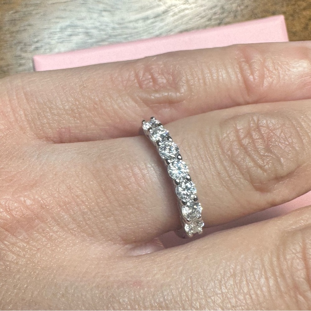 4.9ct.tw Moissanite Diamond .7ctw NIB VVS1 Color D .925 Silver w/GRA cert - Picture 3 of 11